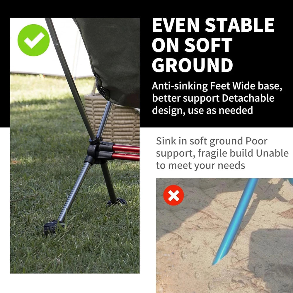 Naturehike Ultralight Folding Camping Chair Aluminum Frame