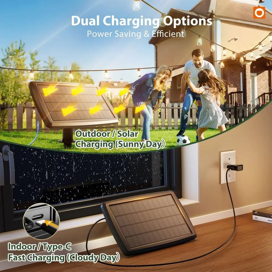 XMSJ Solar String Lights Outdoor Hanging With Remote Timable Dimmable