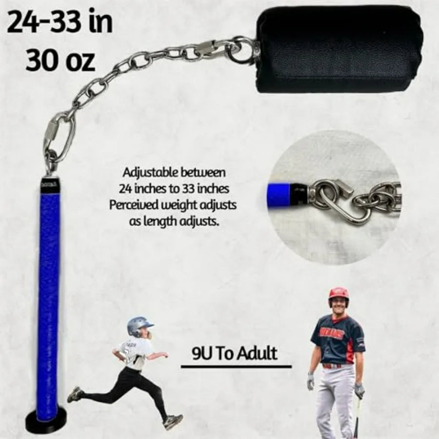 The Whip Bat 2.0 Baseball Softball Hitting Trainer for Swing Correction Using Real Balls Black and Red Fixes Casting Dropped Ha