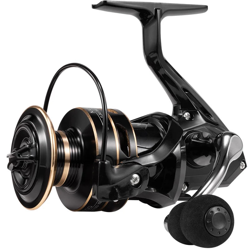 J-Barzillai Spinning Fishing Reel Metal Spool High Quality Saltwater