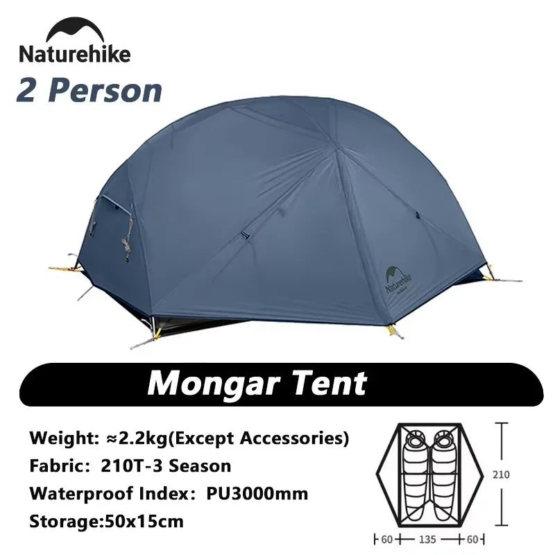 Naturehike Mongar Two Person Ultralight Camping Tent