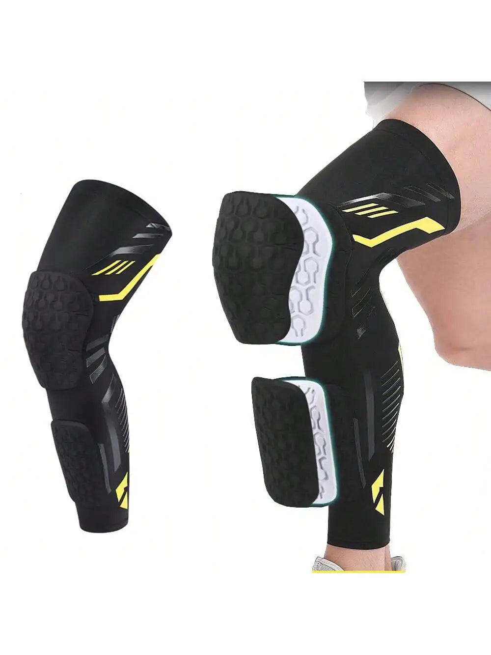 Knee Braces and Calf Pads for Youth and Adult Sports
