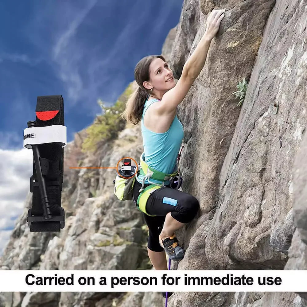 Tourniquet Medical Emergency One Hand Rapid Combat First Aid Outdoor