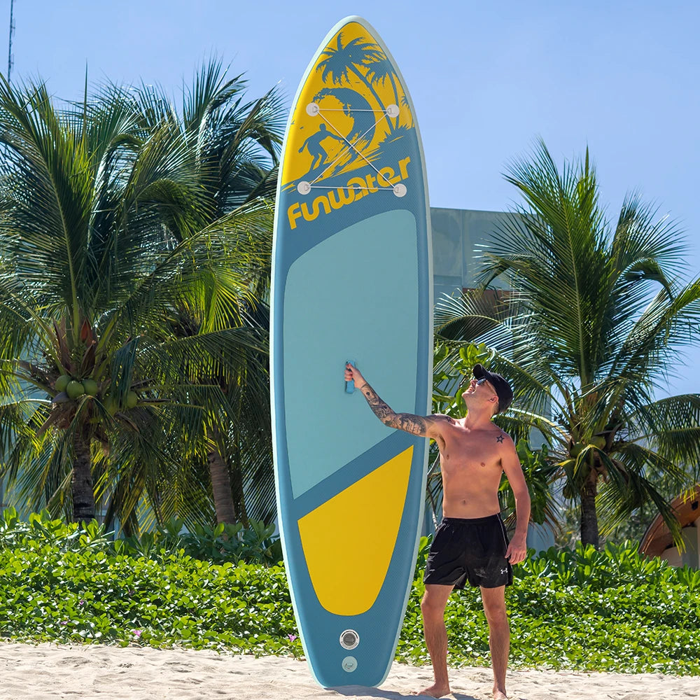 Funwater Inflatable Stand Up Paddle Board With Accessories