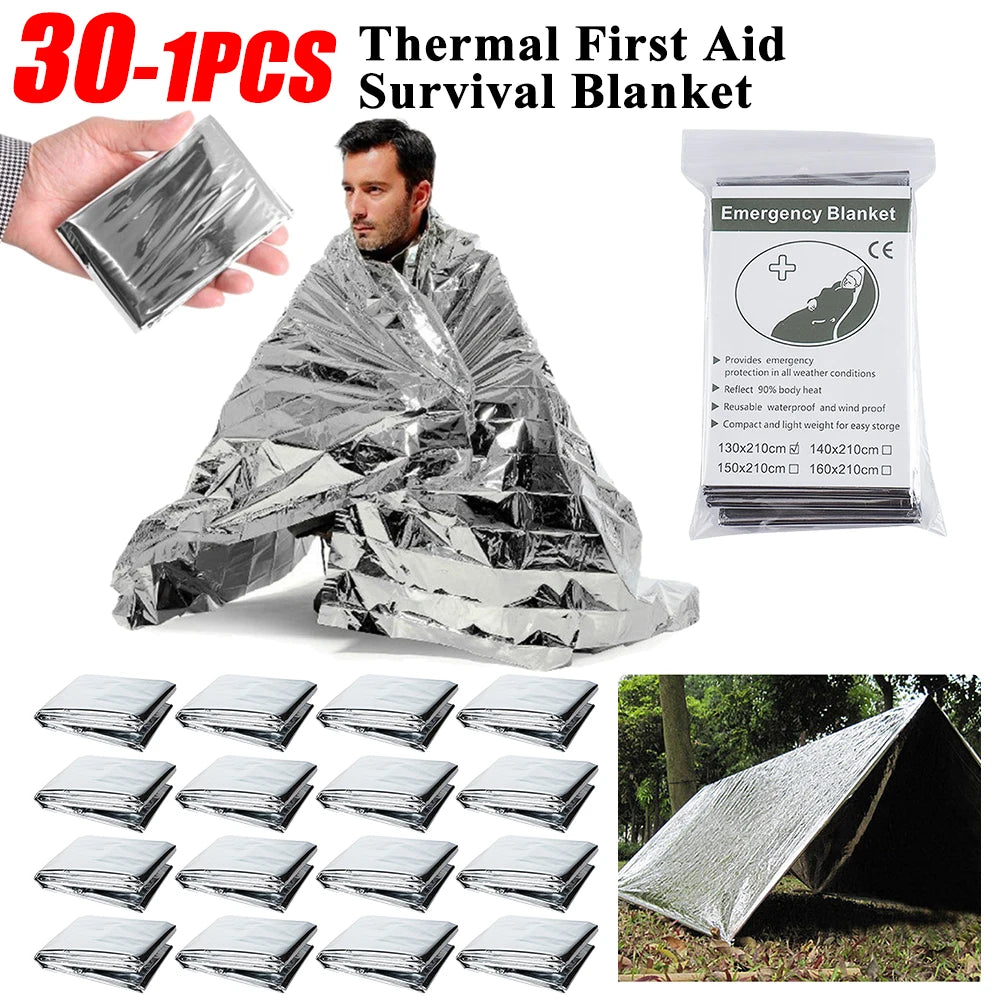 Yeston Emergency Rescue Thermal Blanket For Survival And First Aid