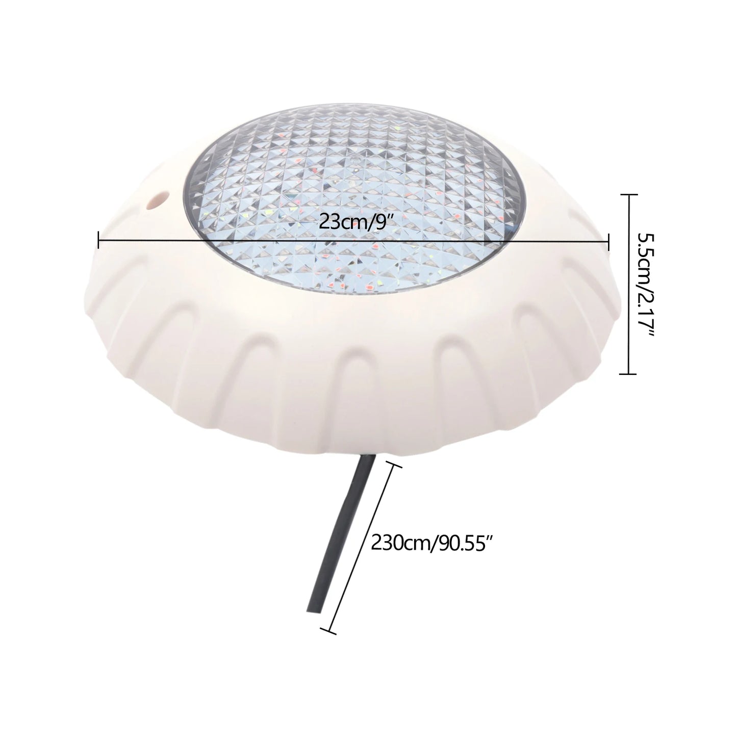 Underwater Pool Light RGB LED IP68 38W With Remote Control