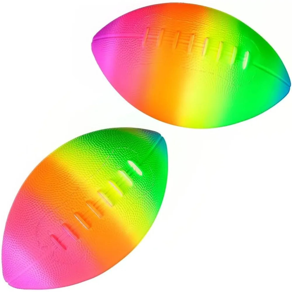 HOT SALE Professional Match Rainbow Football Size 5 Official Match Ball with Pump and Needle for Training Competition