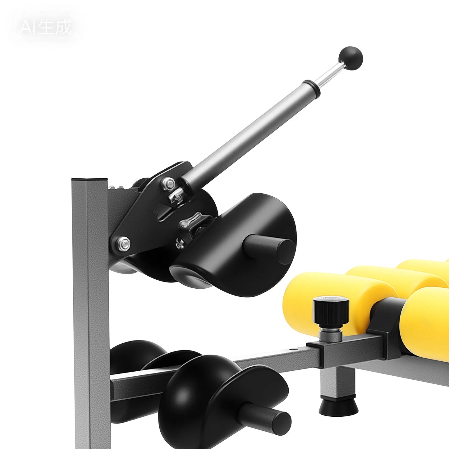 Adjustable Back Stretch Bench For Neck And Spinal Decompression 130kg Capacity