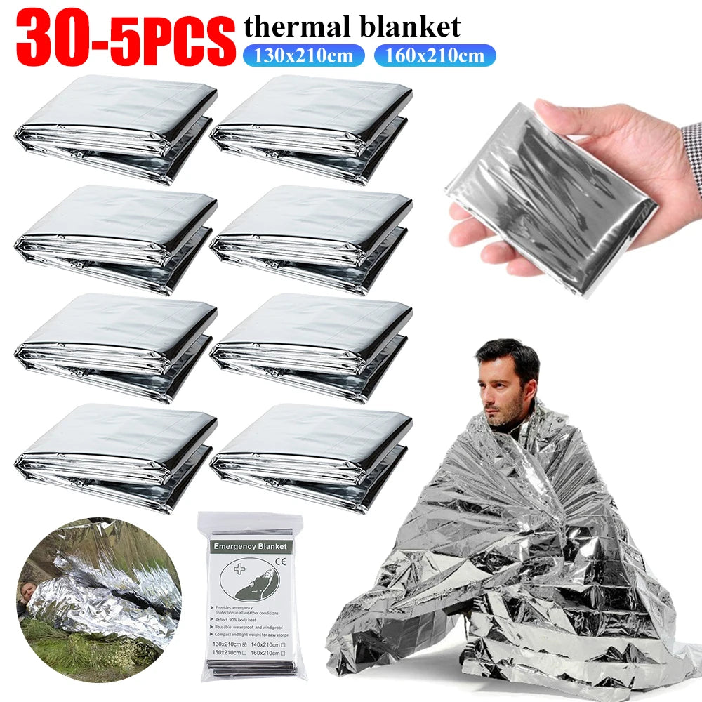 Yeston Emergency Rescue Thermal Blanket For Survival And First Aid