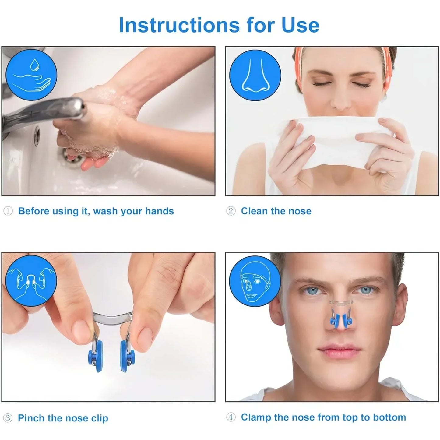 Swimming nose clip, 14 packs of waterproof silicone swimming nose plugs, suitable for children and adults, multi-colored