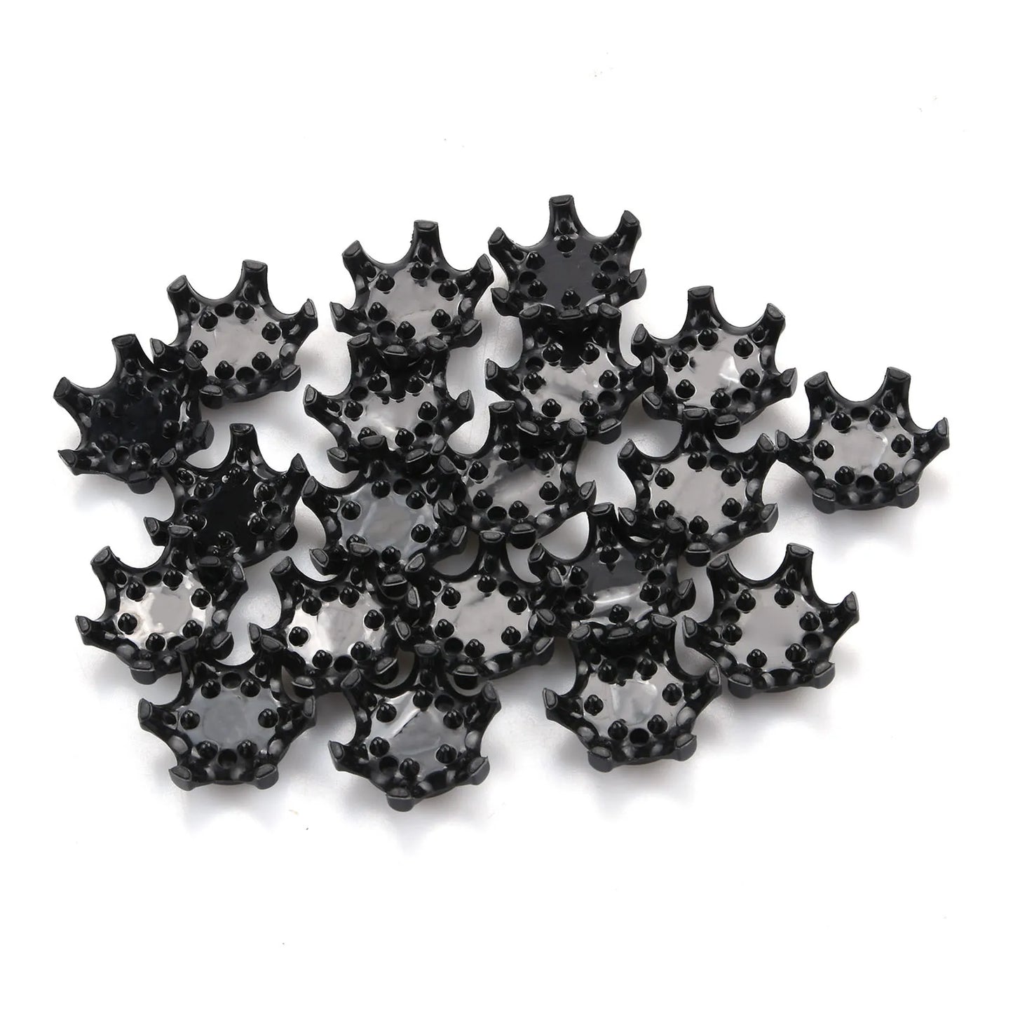 20Pcs Plastic Golf Spikes Pins Cleat Fast Twist For Adida Champ 2.5x1.2cm Golf Shoe Spikes Ultra Thin Durable Replacement Set