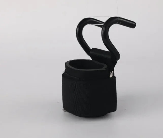 Non Slip Weight Lifting Hooks Pair For Deadlifts And Pull Ups