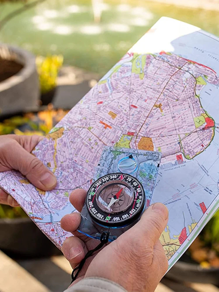 Waterproof Camping Compass For Hiking And Outdoor Navigation