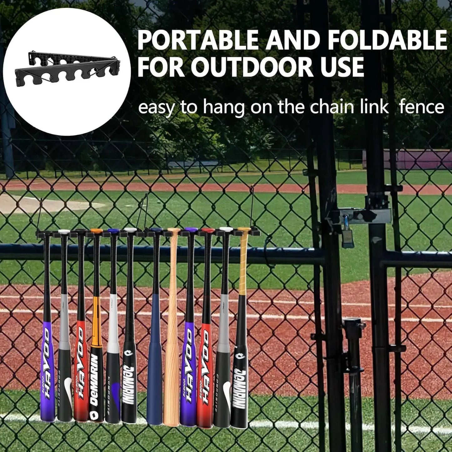 Baseball Helmet Bag with Bat Rack for 15 Players Baseball Softball Dugout Organizer Helmets Gloves Balls Organize Storage