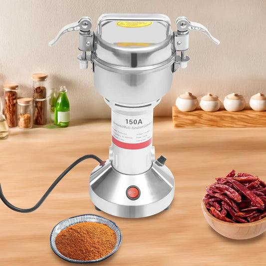 High-Speed Electric Grain Mill and Spice Grinder 110V 850W