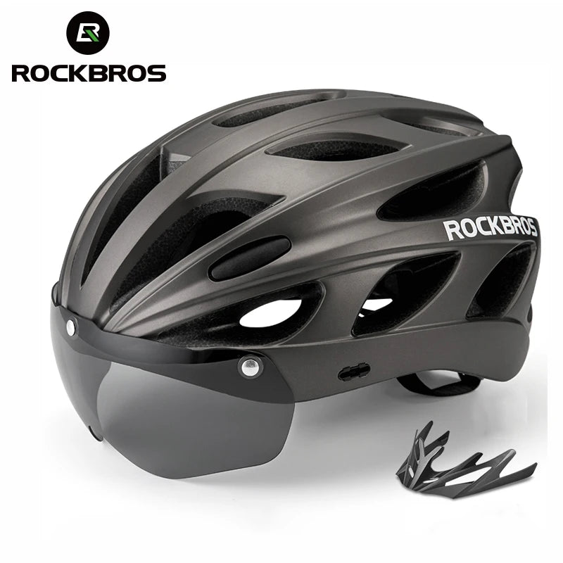 ROCKBROS Bike Helmet EPS Integrally Molded Breathable Lightweight Safety