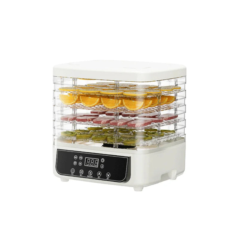 Household Food Dehydrator With Adjustable Temperature For Fruits And Vegetables