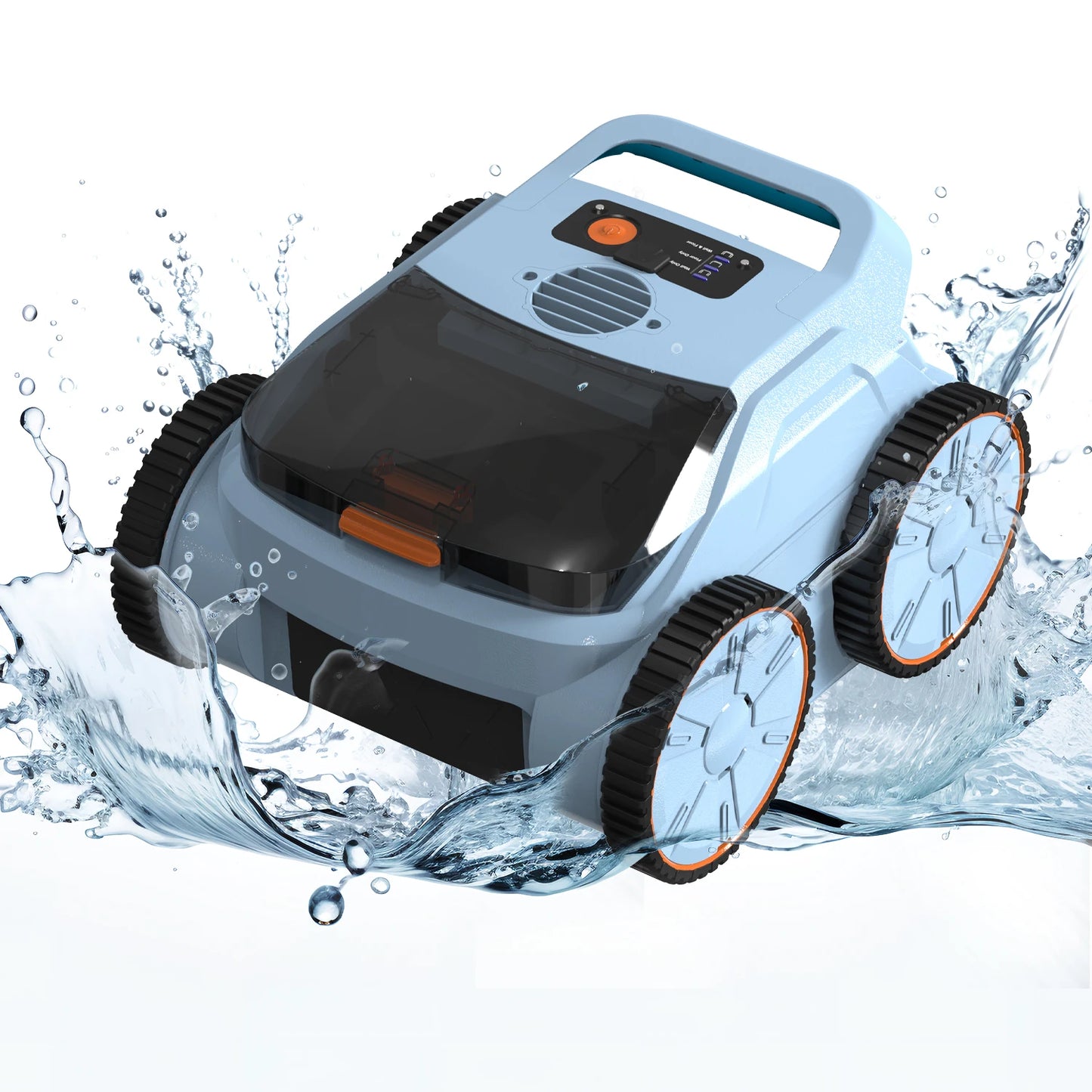 Seauto Robotic Pool Cleaner With 180 Minute Run Time