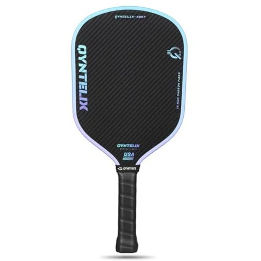 Pickleball Paddles Carbon Fiber Pickleball Paddle with 16mm HEX-Force™ Polymer Core, Thermoformed Pickleball Racket with Unibod
