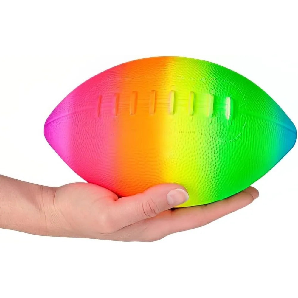 HOT SALE Professional Match Rainbow Football Size 5 Official Match Ball with Pump and Needle for Training Competition