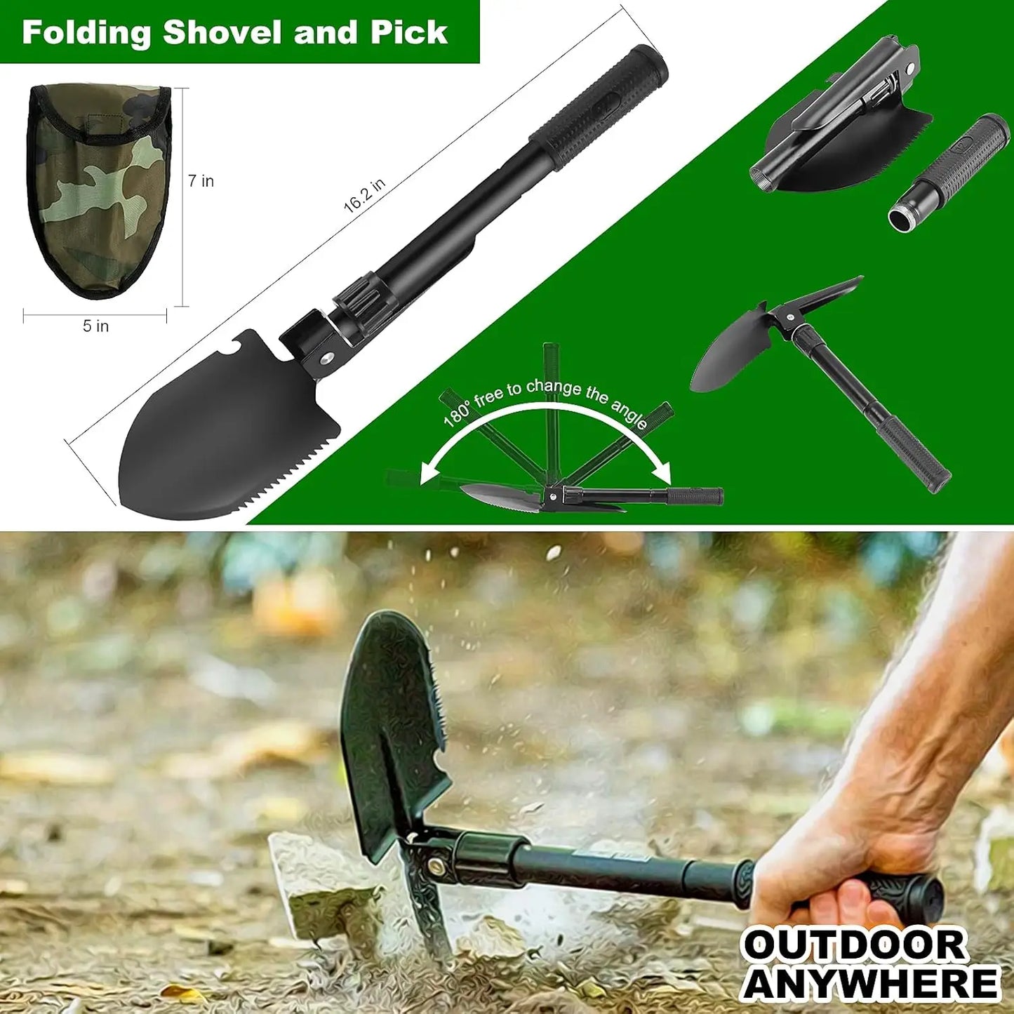 142-In-1 Emergency Survival Kit With Molle Pouch For Camping