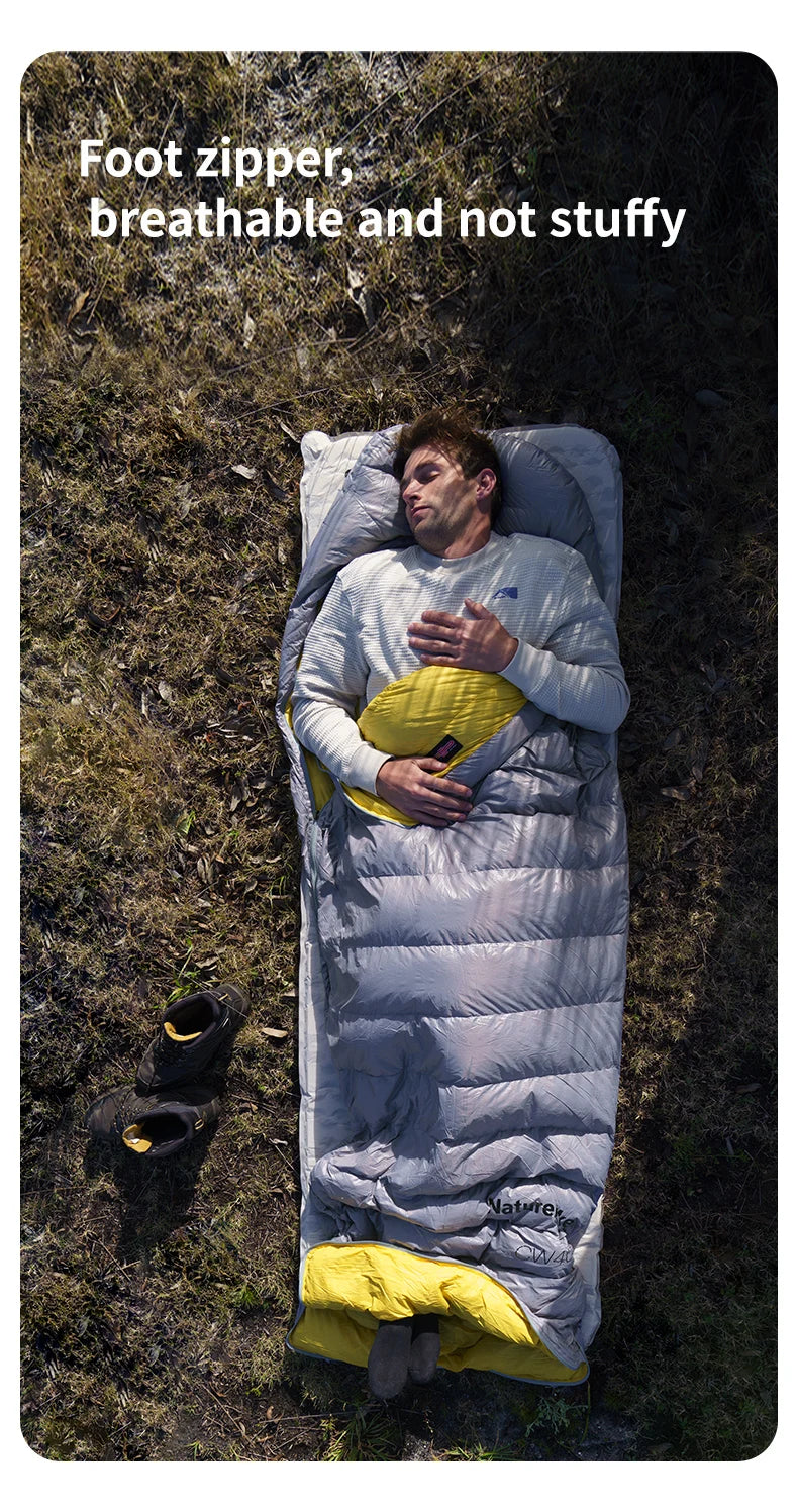 Naturehike Ultralight 650FP Duck Down Sleeping Bag For Hiking Travel