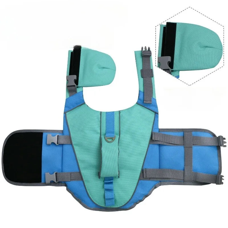 Dog Life Jacket For Summer Swimming And Surfing Water Safety Vest