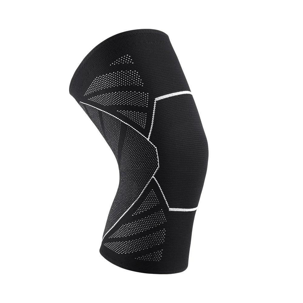 Lightweight Breathable Compression Knee Sleeve For Football Basketball