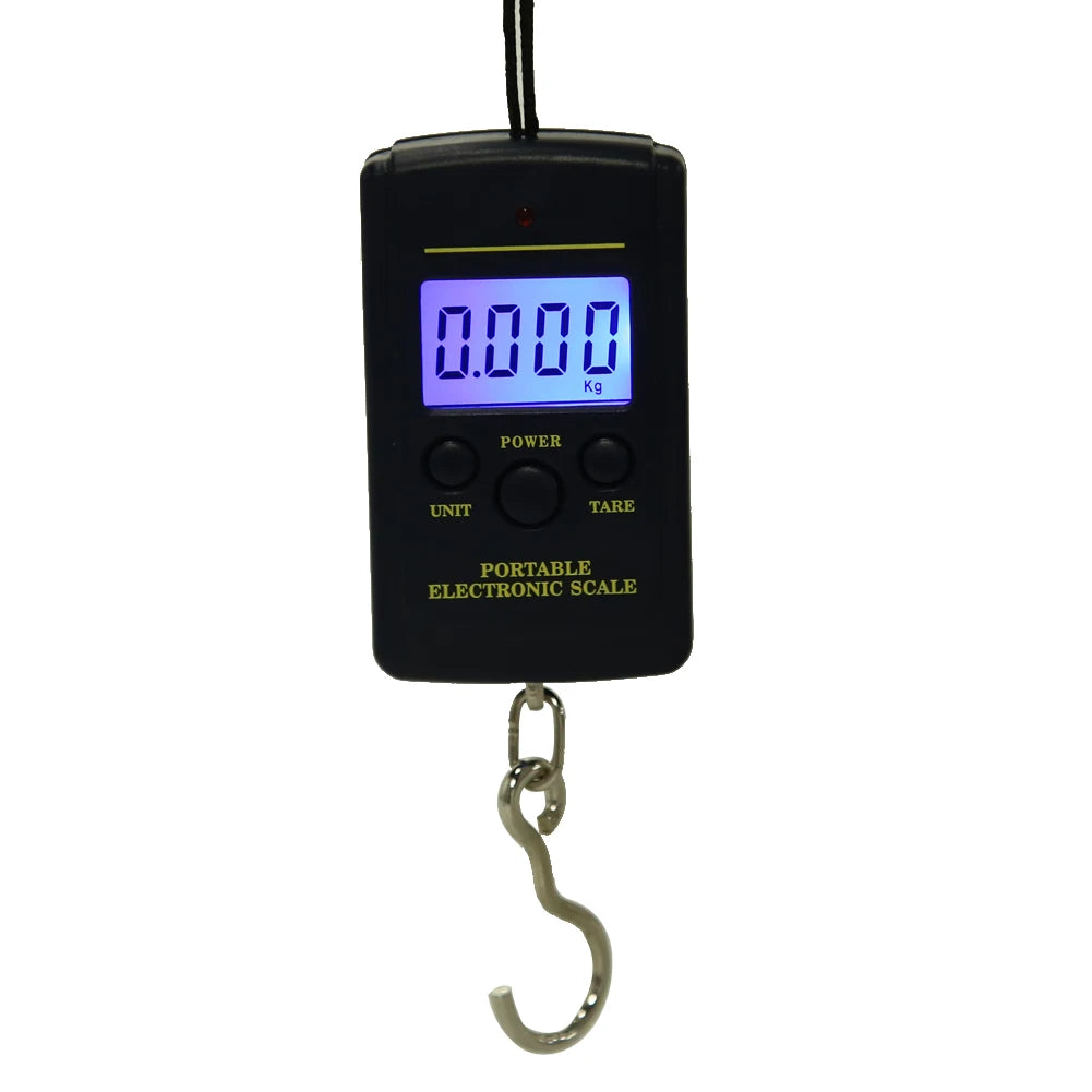 Hanging Fishing Hook Scale Scale Kitchen Restaurant Food Weight Measuring Tool for Household Kitchen Easy Supplies