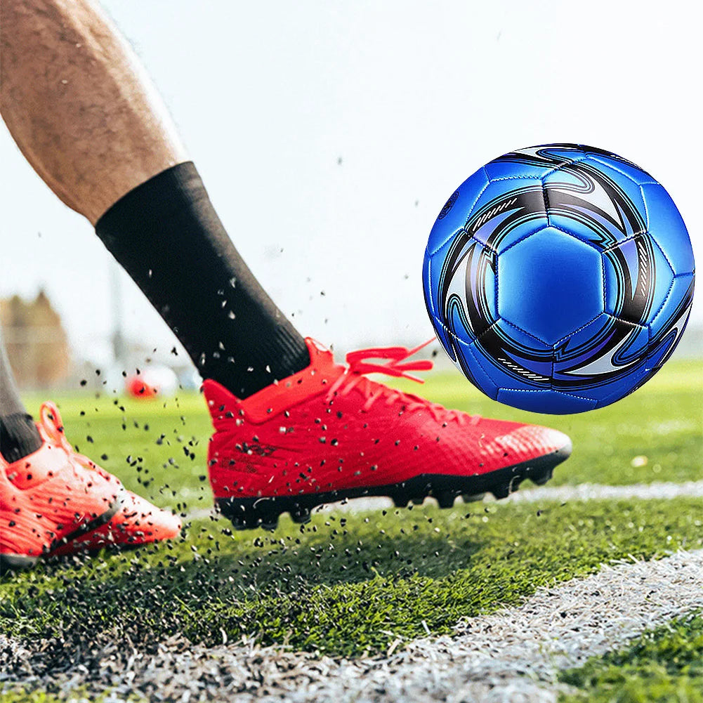 Size 5 Machine Stitched Football Waterproof Inflatable Sports Ball PVC Professional Soccer Ball for Sports Match Game