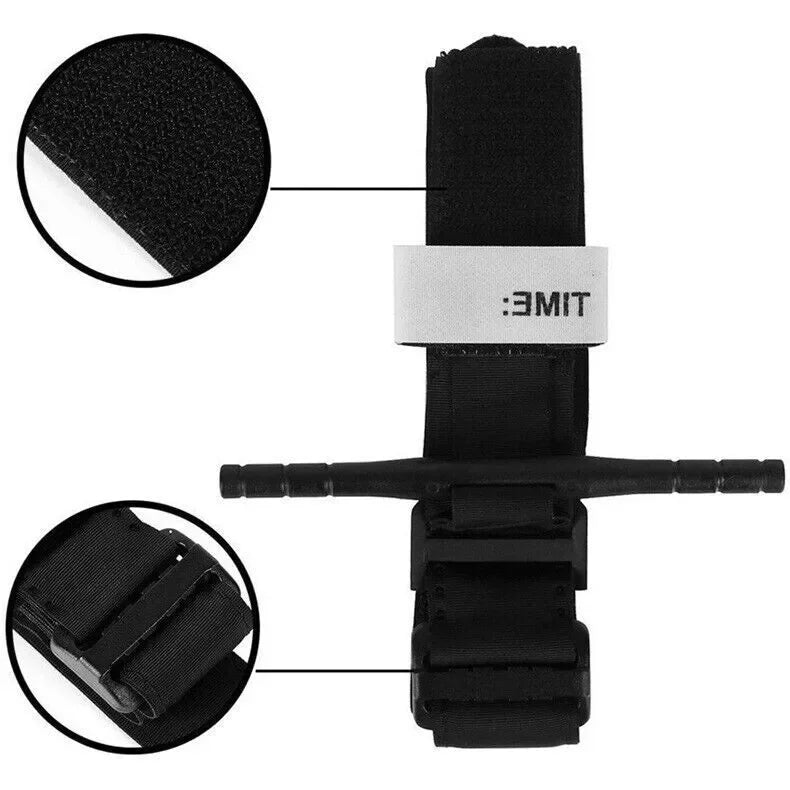 Tourniquet Medical Emergency One Hand Rapid Combat First Aid Outdoor