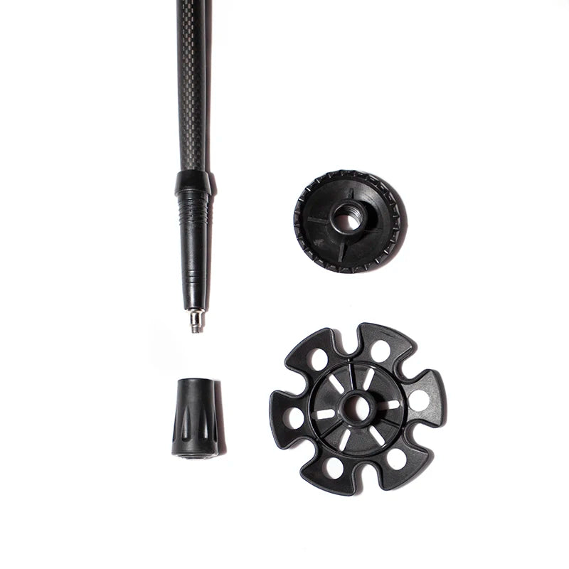Okhaling Folding Carbon Fiber Trekking Poles For Outdoor Hiking