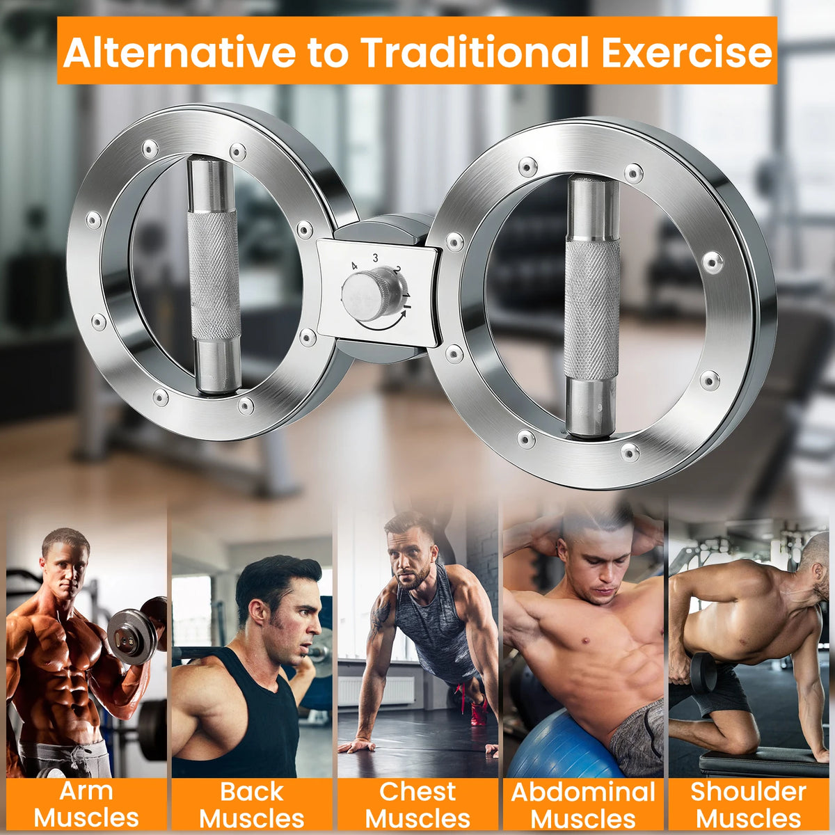 Multifunctional Grip Strength Trainer And Adjustable Forearm Exerciser