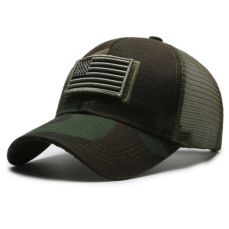 Breathable Mesh Baseball Cap Embroidered Design For Spring And Summer