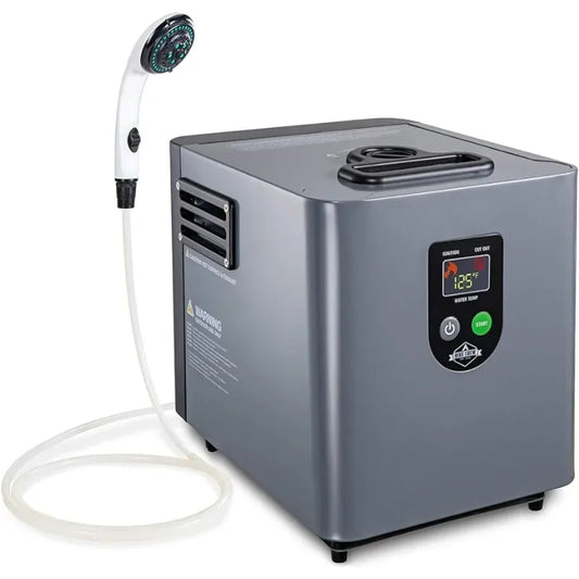 Portable Propane Water Heater And Shower Pump Outdoor Use