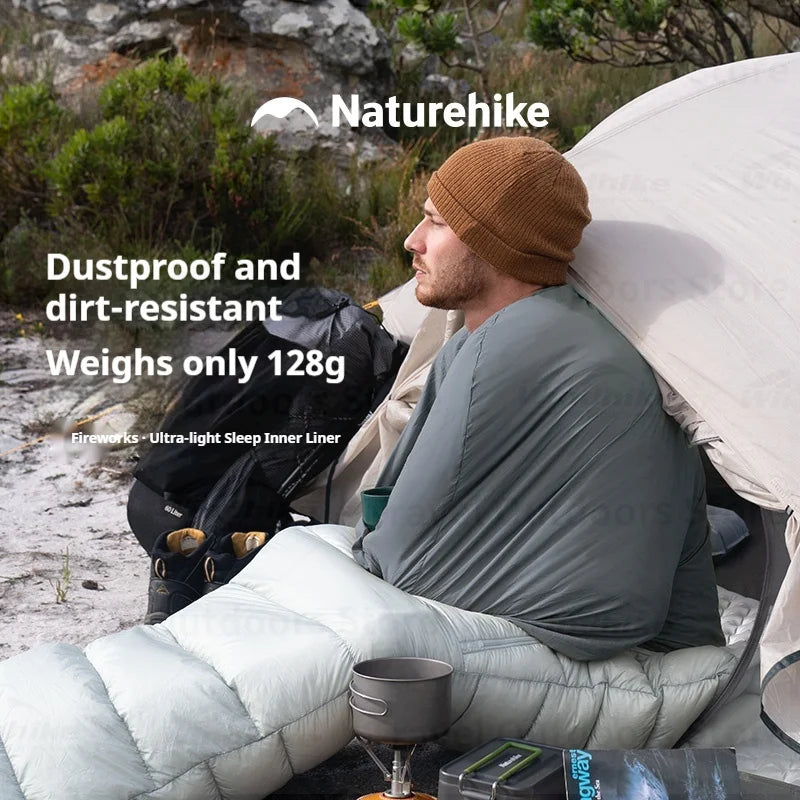 Ultralight Sleeping Bag Liner Soft Stretch Envelope For Camping Travel
