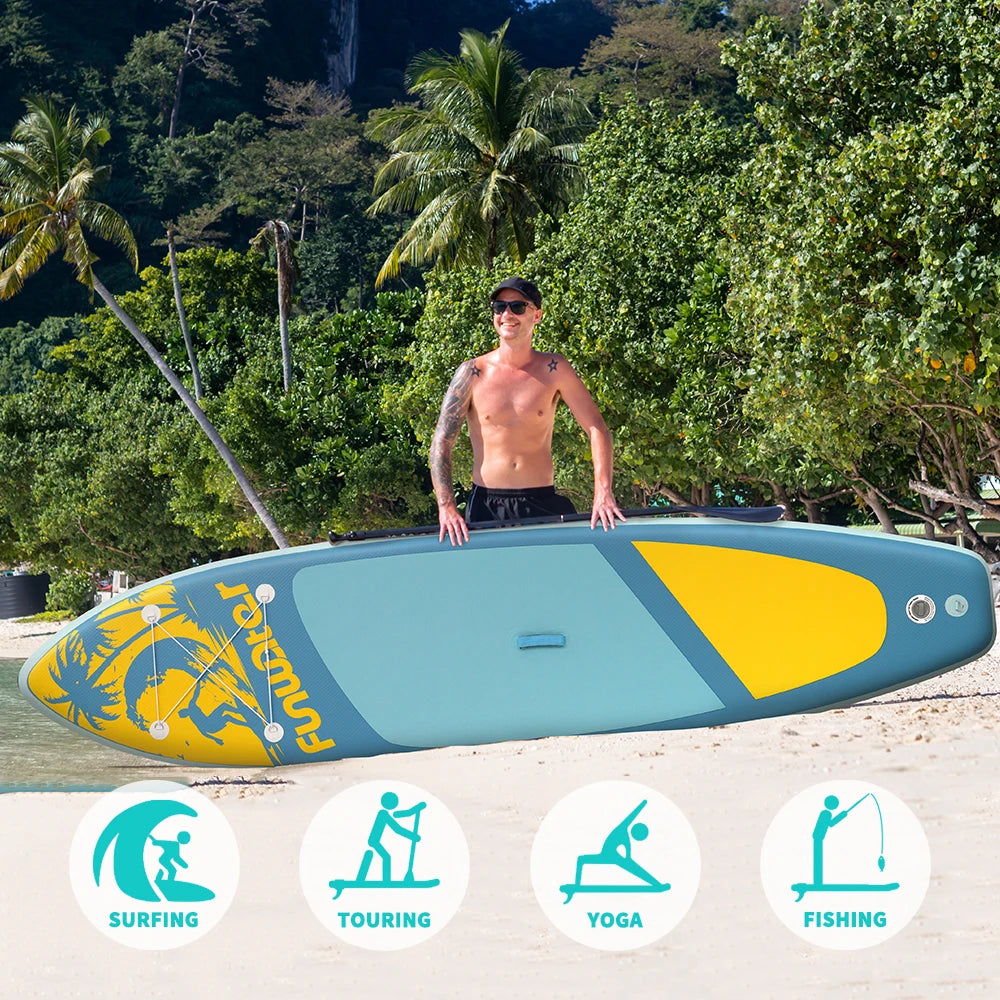 Funwater Inflatable Stand Up Paddle Board With Accessories
