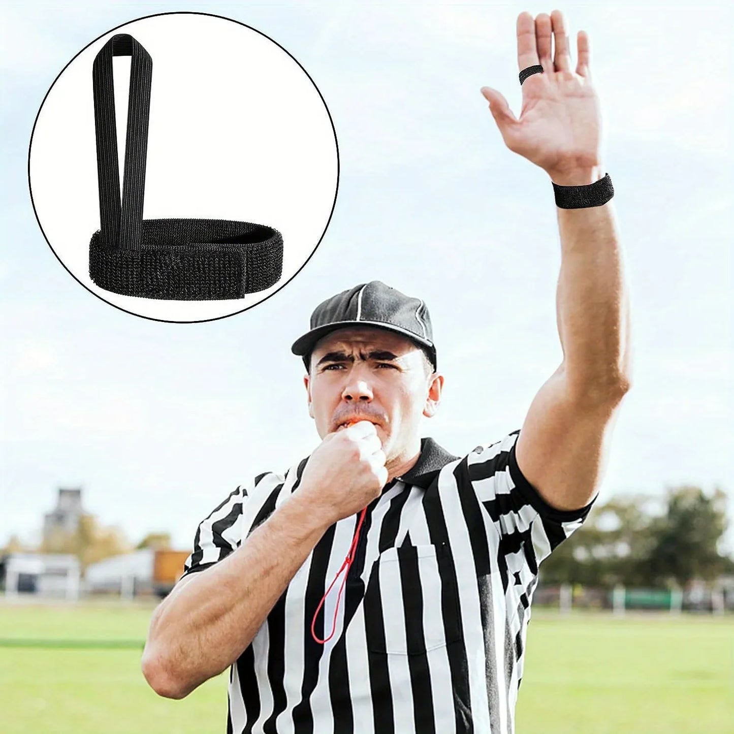 Football Down Indicator Wristband For Referees Field Marker
