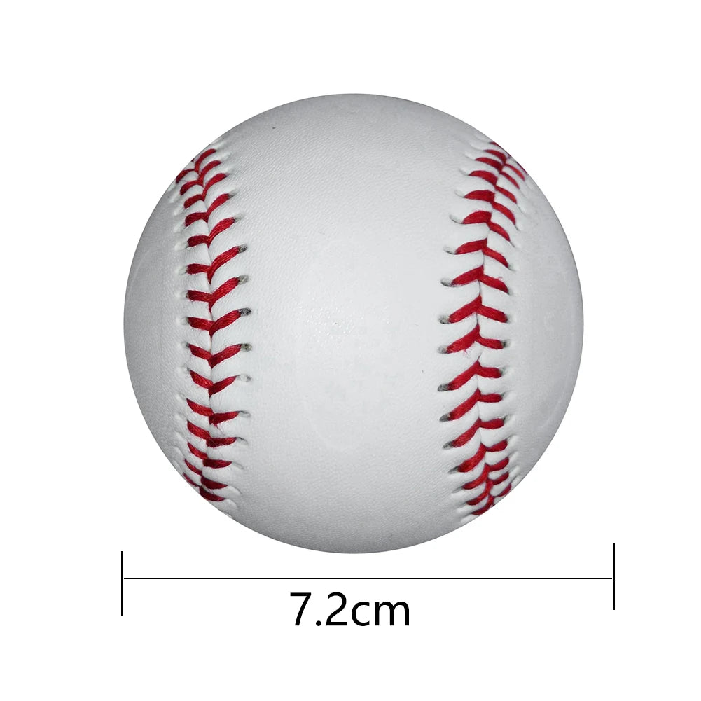 Alloet Baseball Stress Relief Ball Elastic Soft Rubber Core