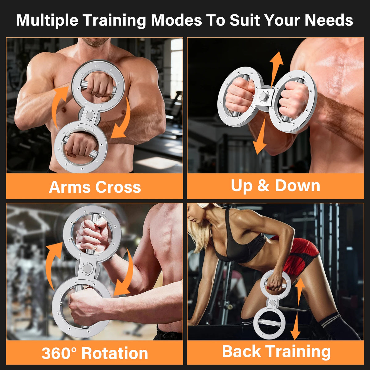 Multifunctional Grip Strength Trainer And Adjustable Forearm Exerciser