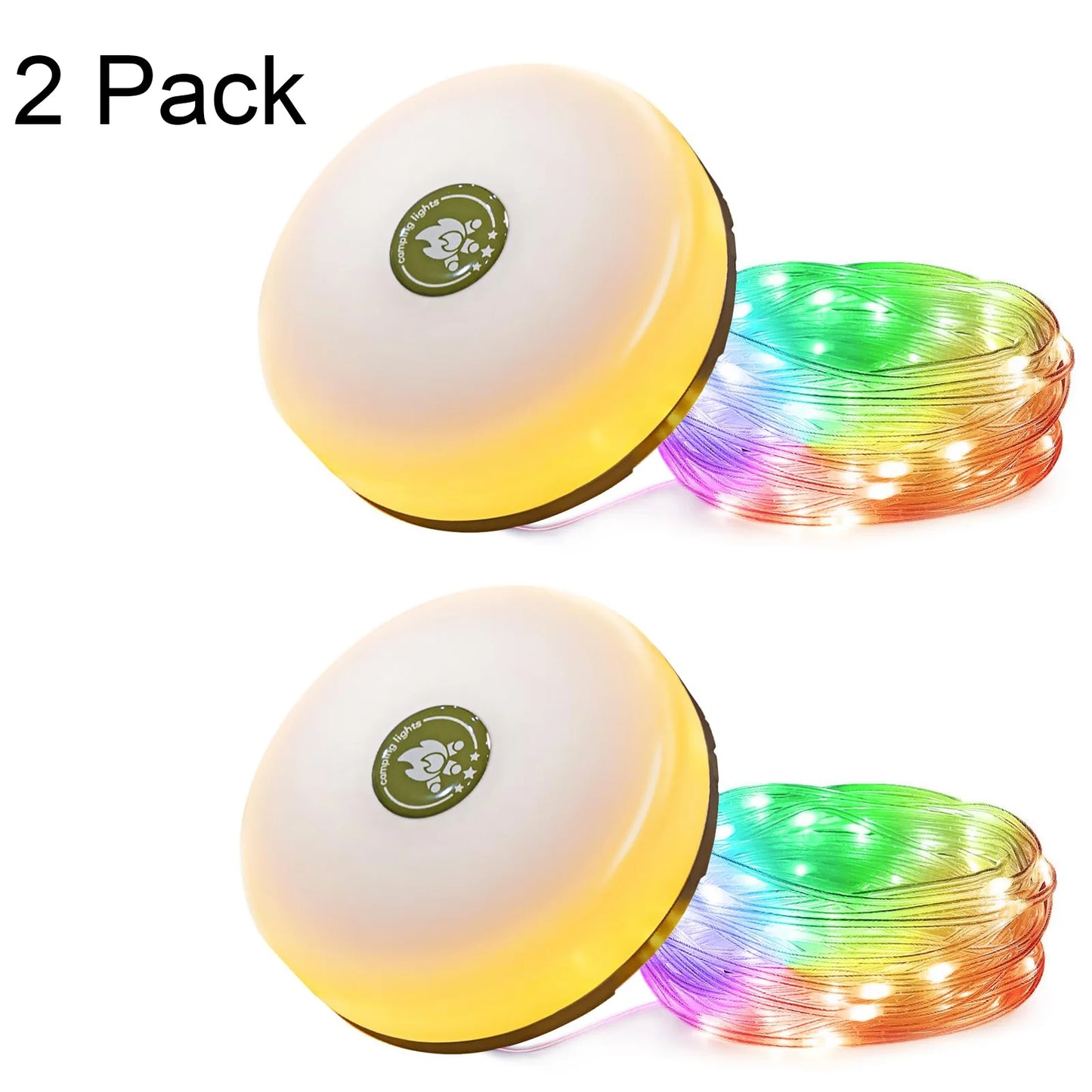 Kla-Fcob Waterproof Rechargeable LED String Lights For Outdoor Camping