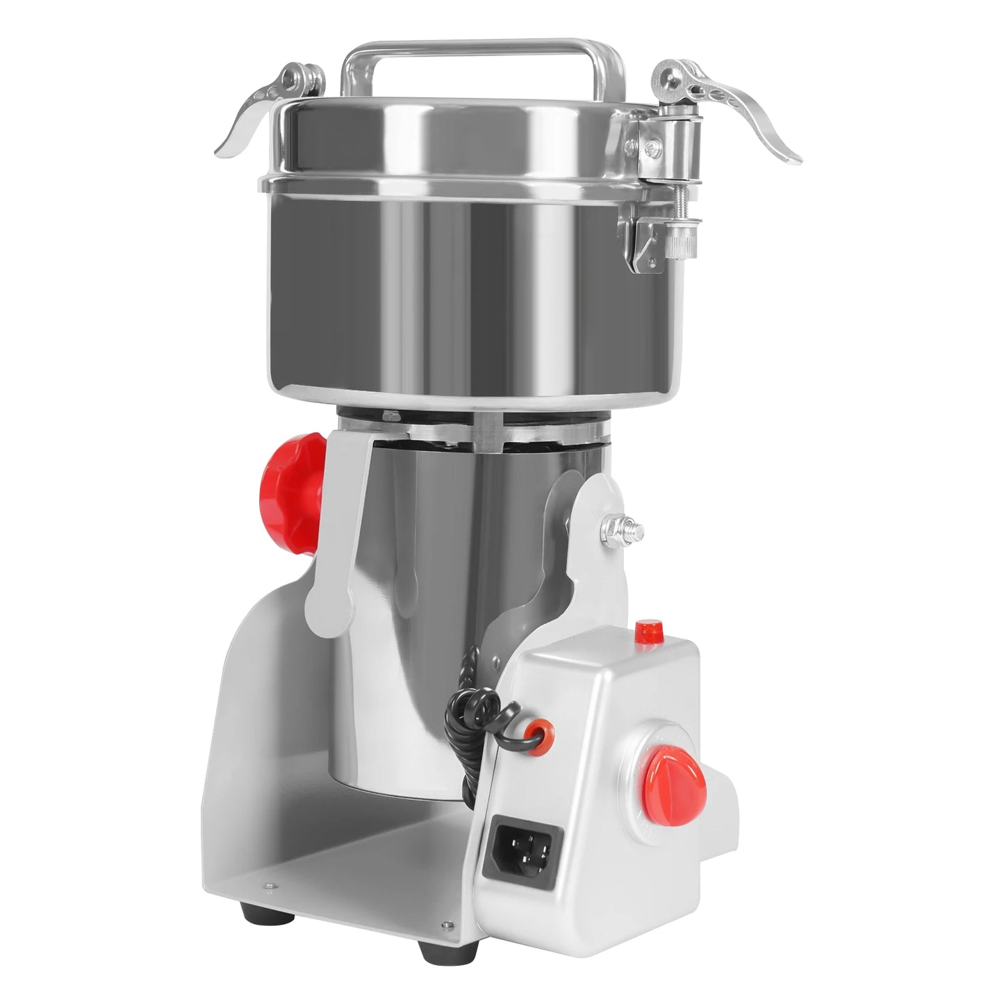 4100W Electric Grain Mill Grain Grinder, 1500g Electric Corn Grinding Machine, High Speed 30000r/min Beans, Rice, Cereals