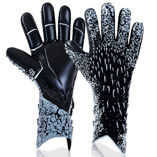 Soccer Goalie Goalkeeper Gloves for Youth & Adult, Enhanced Latex Palm Grip,Suitable for Game & Training