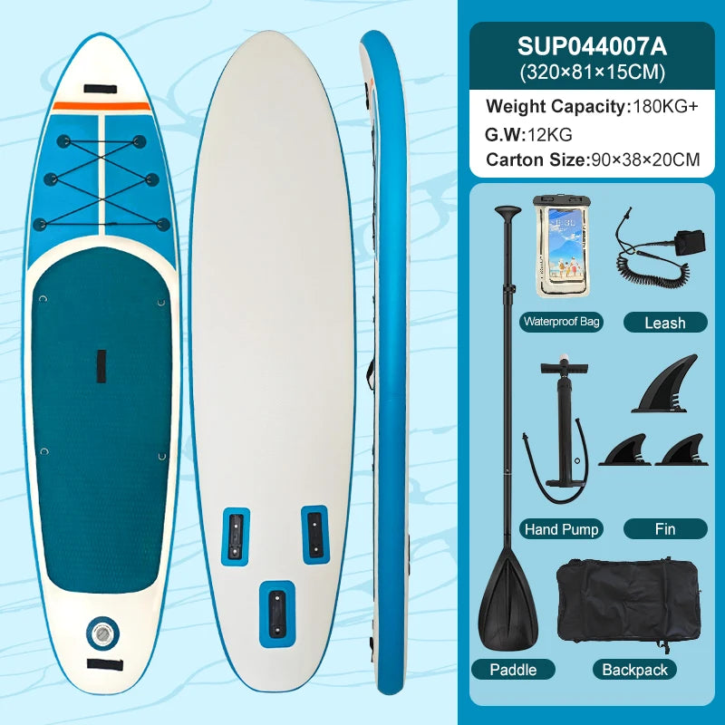 Funwater Inflatable Stand Up Paddle Board With Accessories