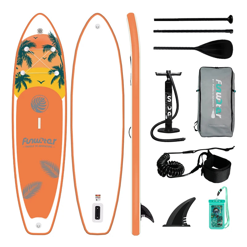 Funwater Inflatable Stand Up Paddle Board With Accessories