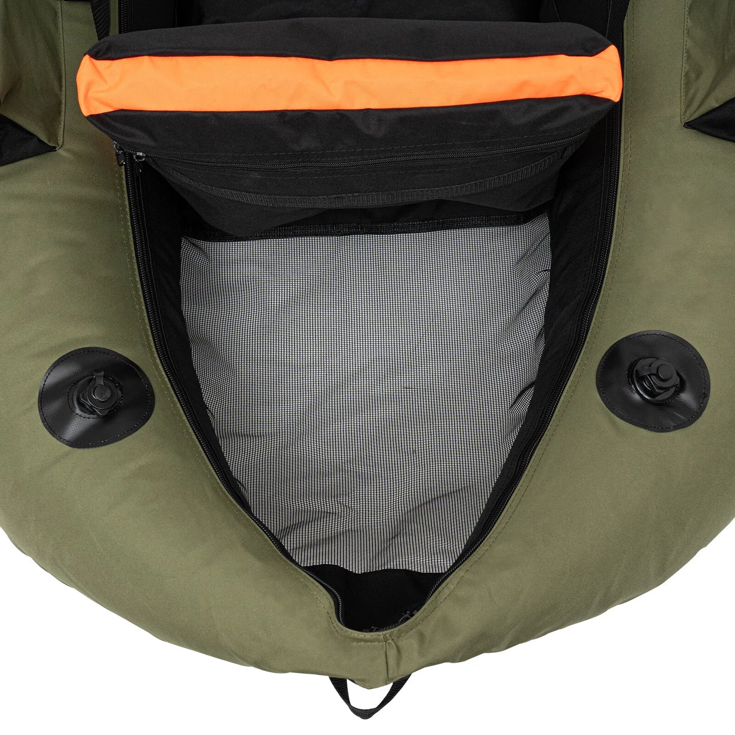 Outdoor Inflatable Fishing Boat With Adjustable Backrest