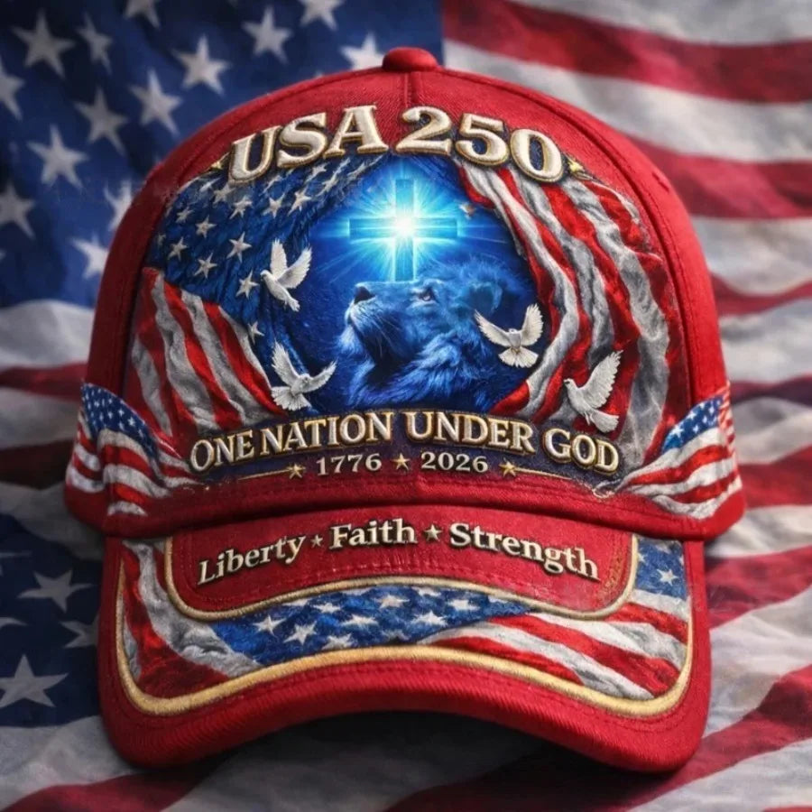Breathable Patriotic Baseball Cap US Anniversary Tribute Hat Washed