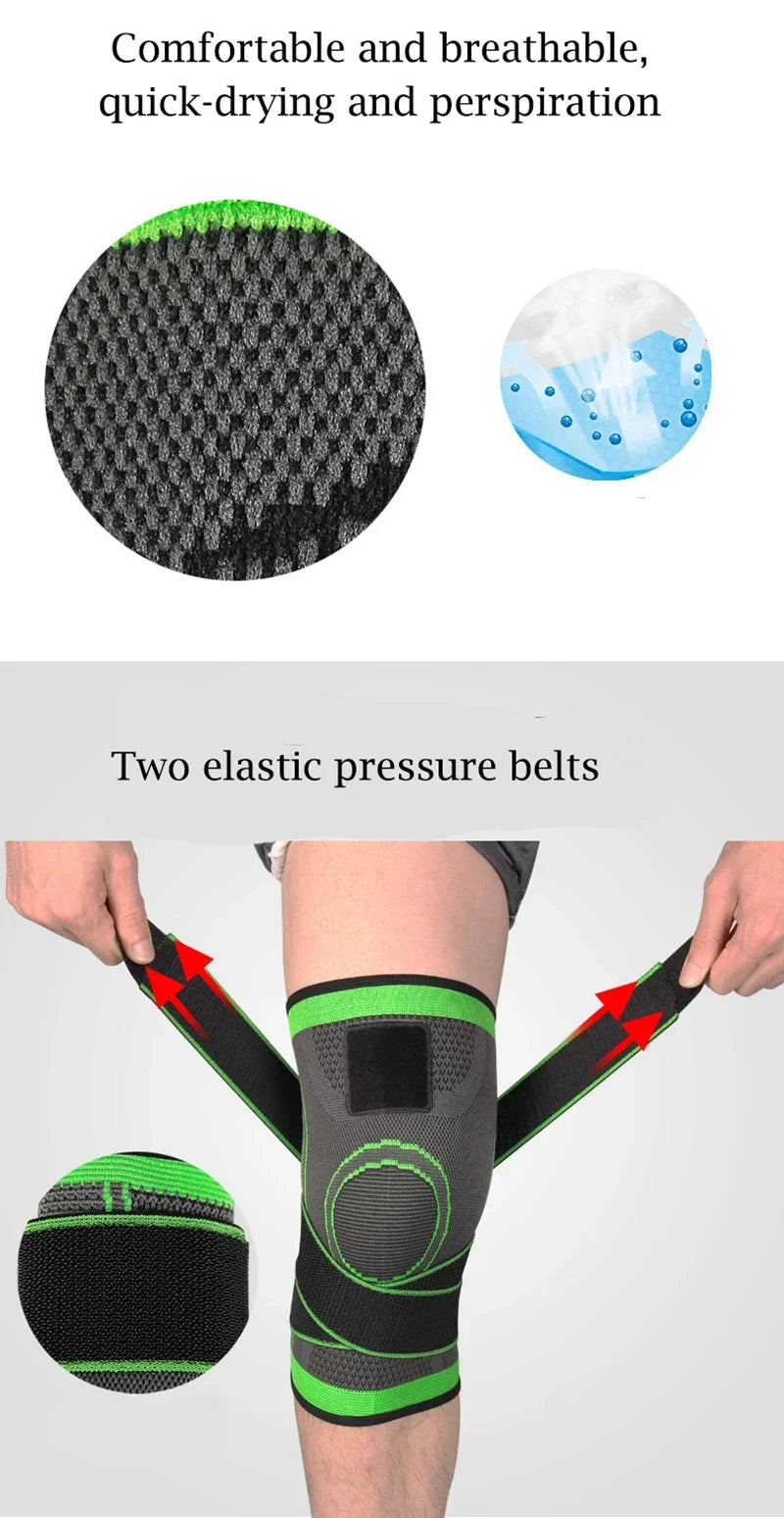 Adjustable Sports Knee Pad Patella Stabilizer Brace For Knee Support