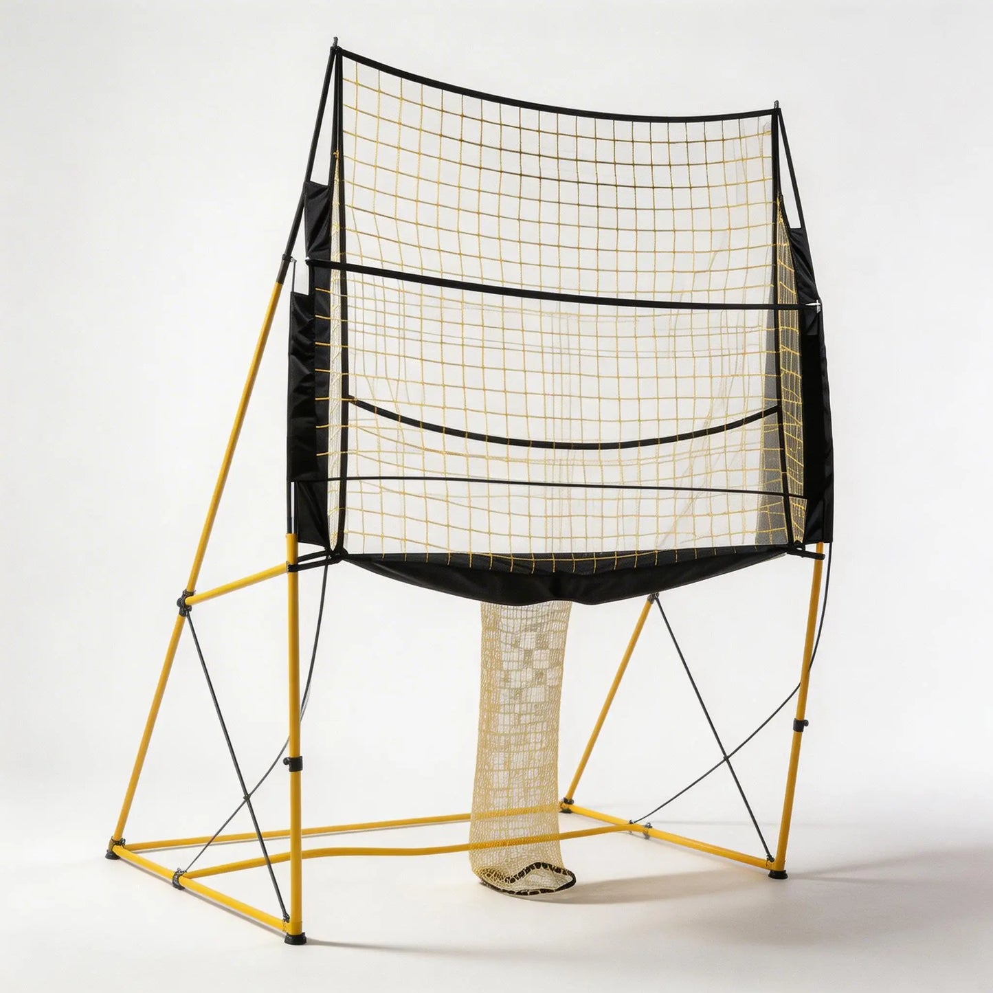 Adjustable Volleyball Training Net System Sturdy Portable Easy Setup Equipment For Indoor Outdoor Skill Practice Improve Serving Spiking And Blocking Adjustable Heights For All Levels