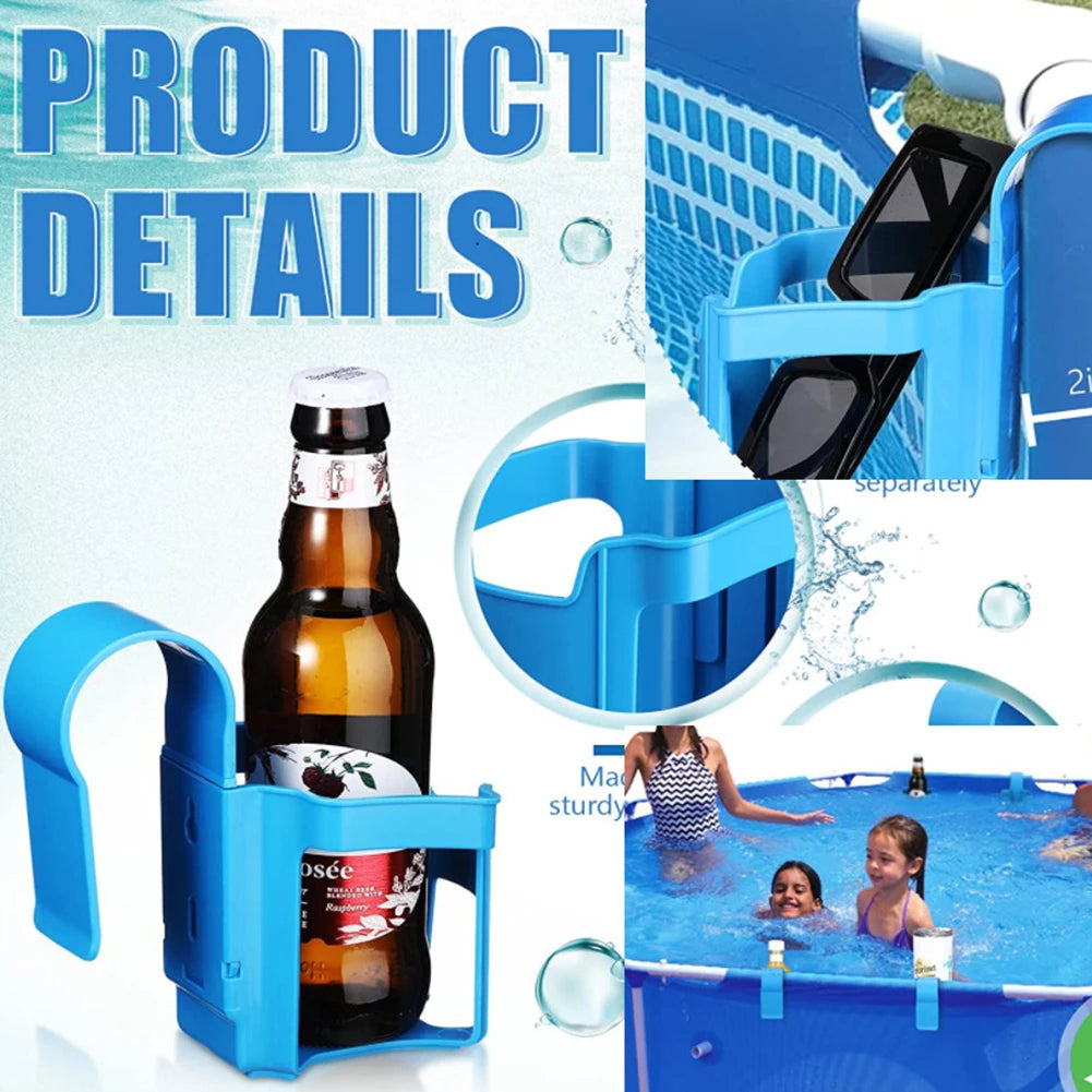 Poolside Cup Holder For Above Ground Pools No Spill Drink